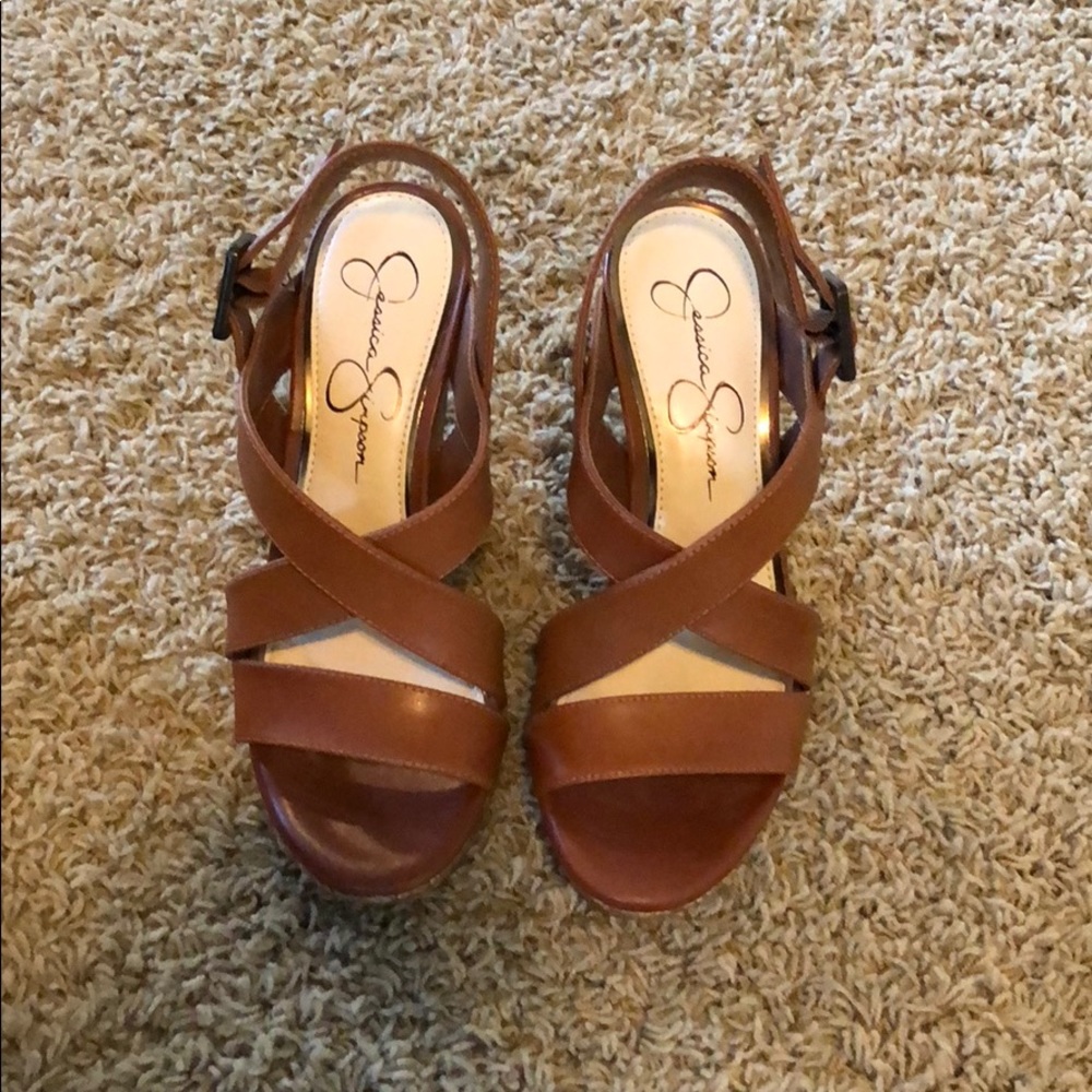 Jessica Simpson wedges